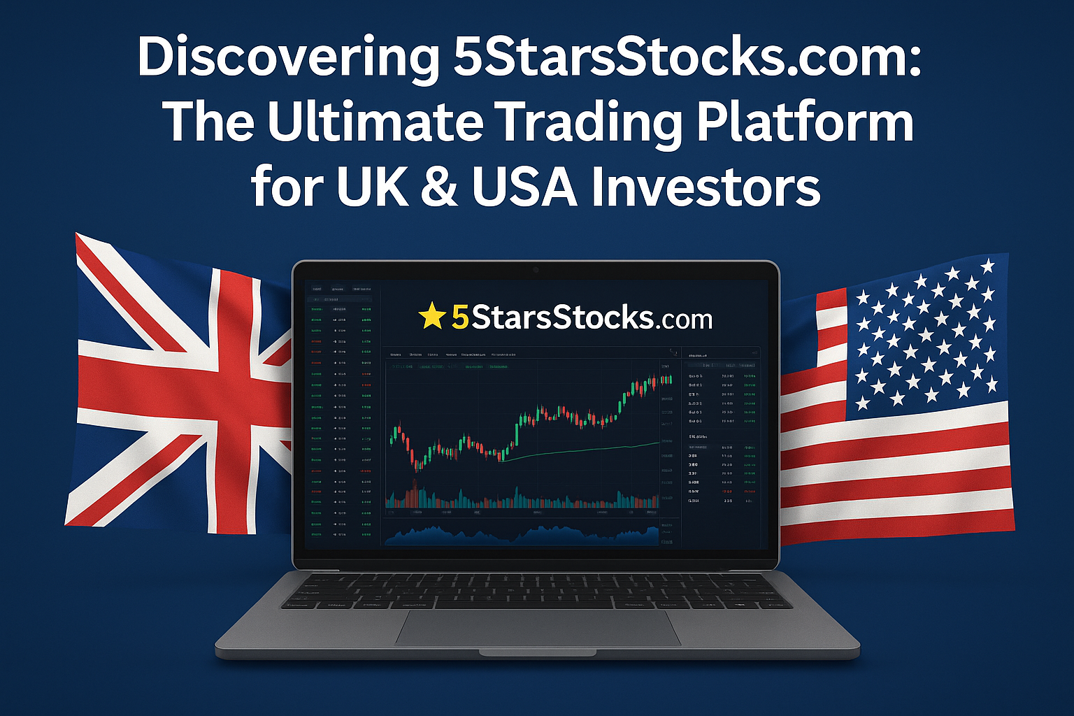 5StarsStocks.com trading platform dashboard with AI analytics