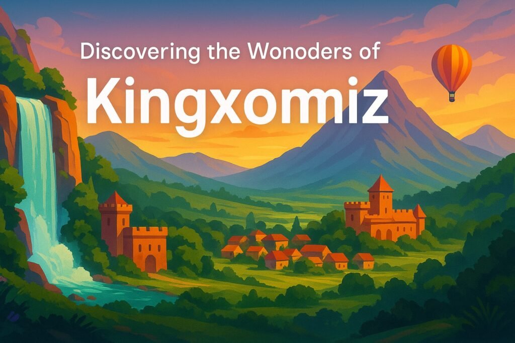 Scenic view of Kingxomiz mountains and historic landmarks