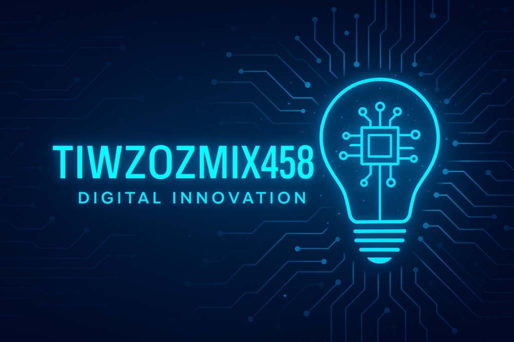 Illustration of Tiwzozmix458 technology enhancing digital operations for UK and US companies