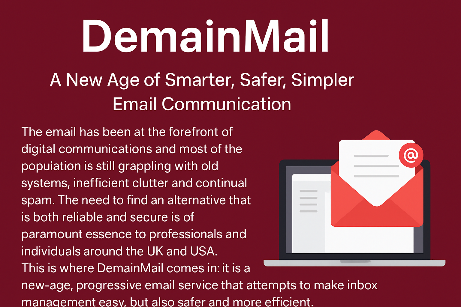 Digital Graphic Advertisement for DemainM Marketing