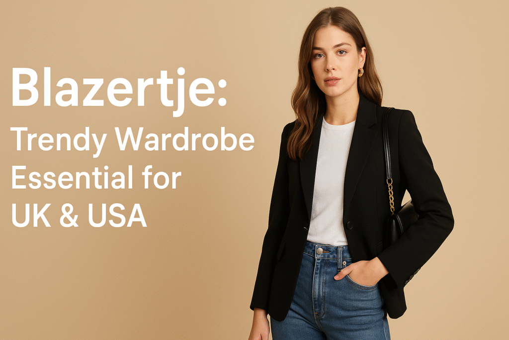 Stylish blazertje outfit ideas for modern UK and USA wardrobes