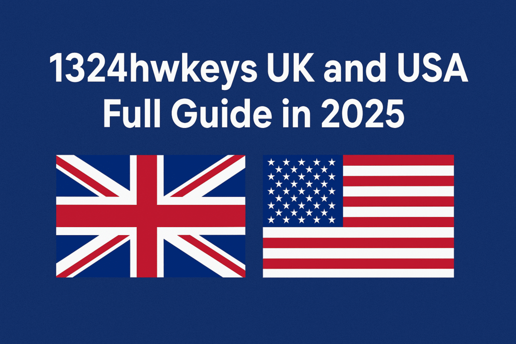1324hwkeys digital platform interface for UK and USA users in 2025