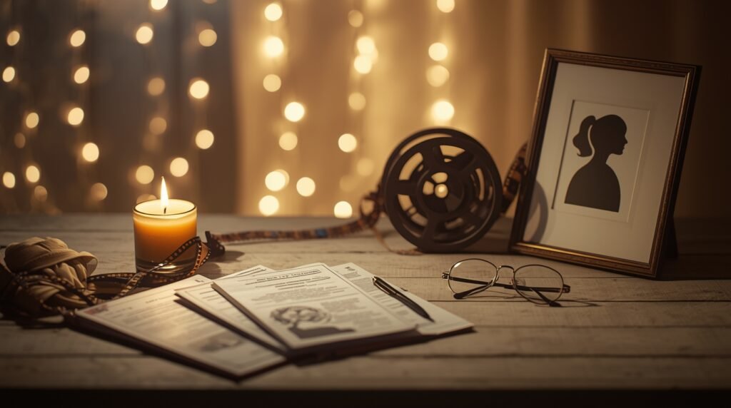 Leslie Knipfing portrait highlighting her charity work and Hollywood family background