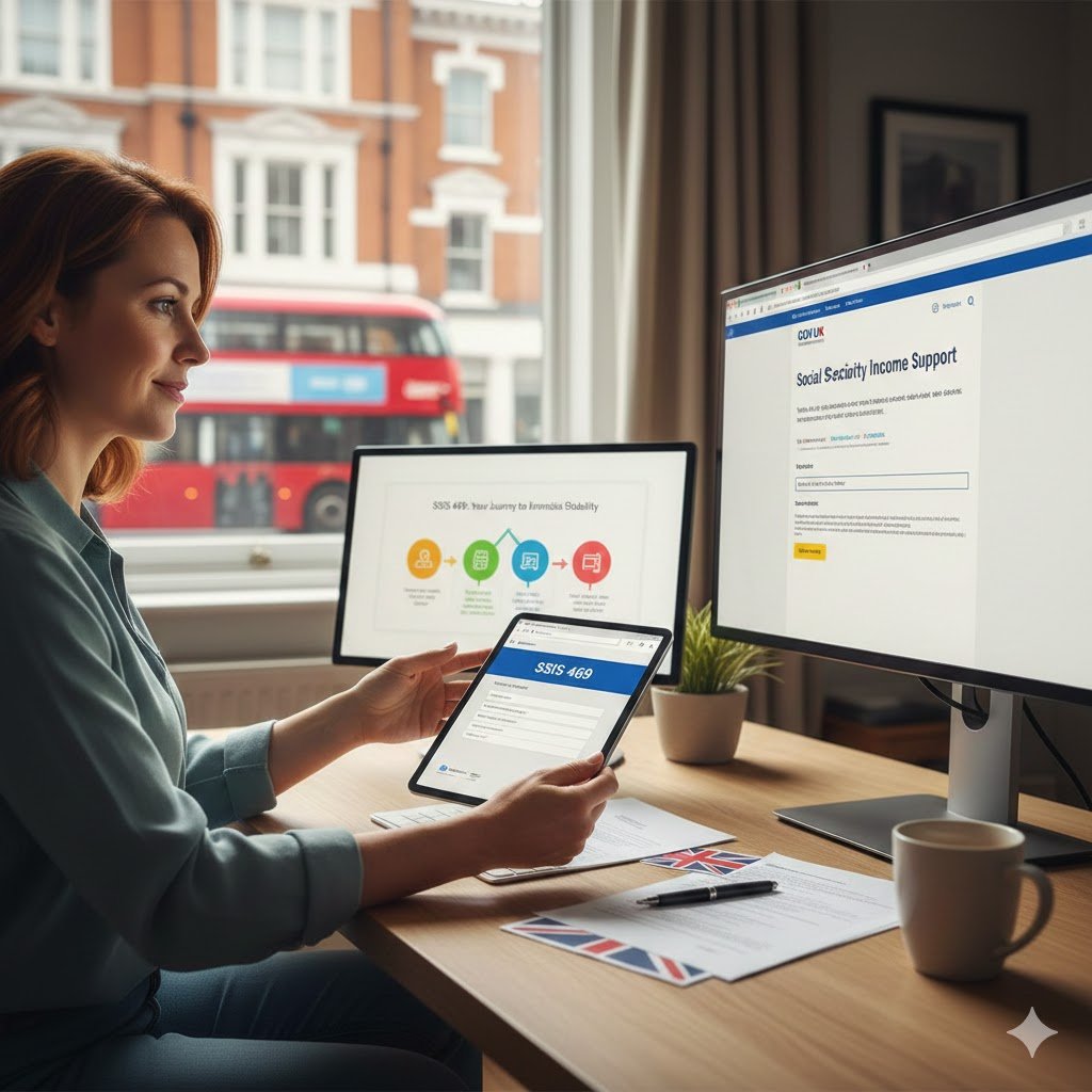 Detailed guide to SSIS 469 social security income support UK