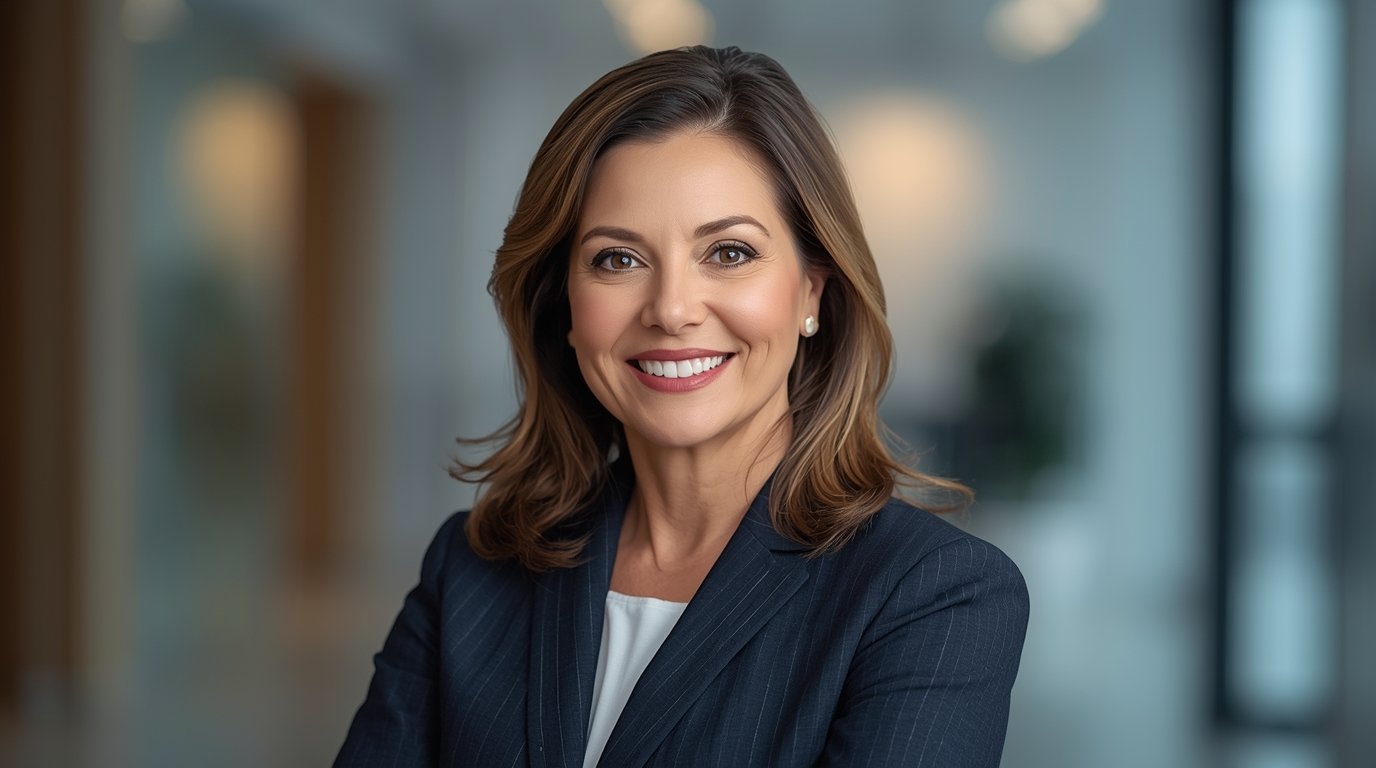 Katie Zacharia political strategist and media commentator portrait