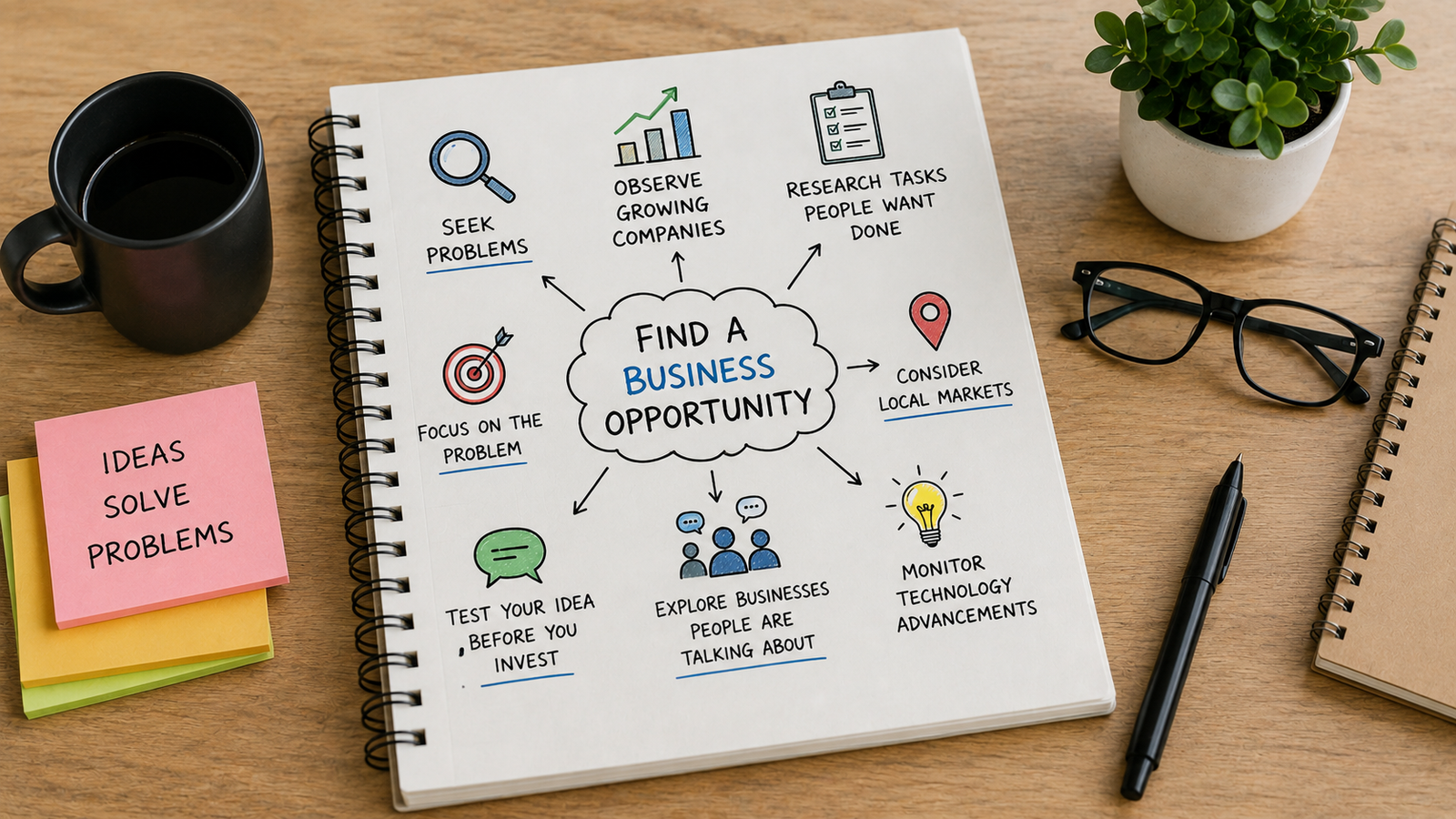 How to find a business opportunity before others